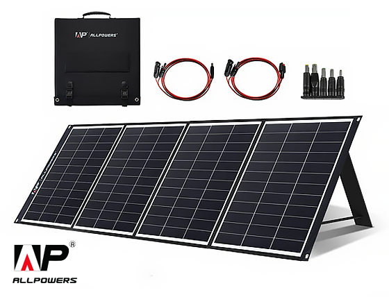 Allpowers: SP035 Portable Monocrystalline Solar Panel 200W